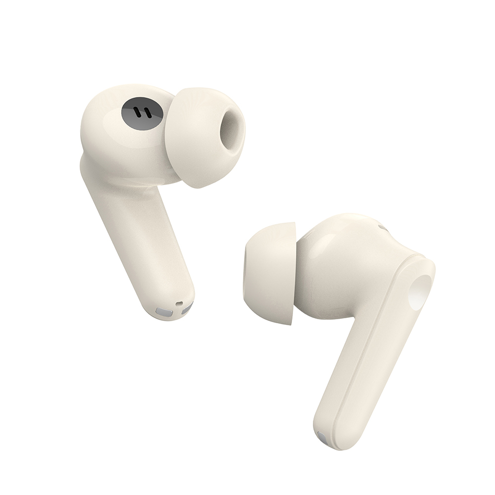 In-Ear Headphones, Bluetooth 5.3, Microphone, TWS - ColorWay (CW-TWS1BE) - Beige