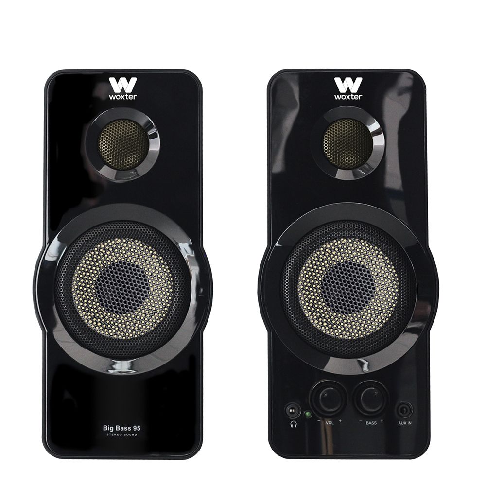 Woxter Big Bass 95, PC, 2-vie, Tavolo / Libreria, 20W, 50 - 20000 Hz, 70 dBi