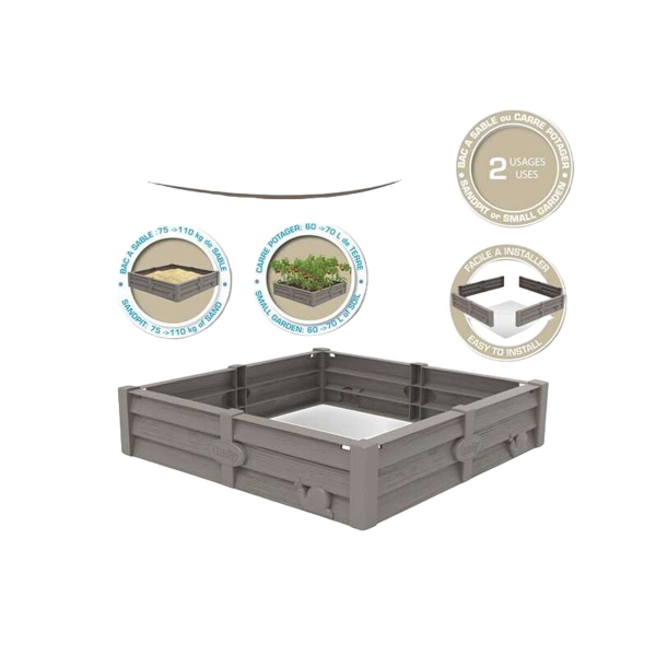 Sandpit Smoby Plastic  60 L